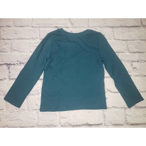 NEW Cat & Jack Toddler Girls Size 5T Long-Sleeve Star Graphic T-Shirt - Picture 2 of 2